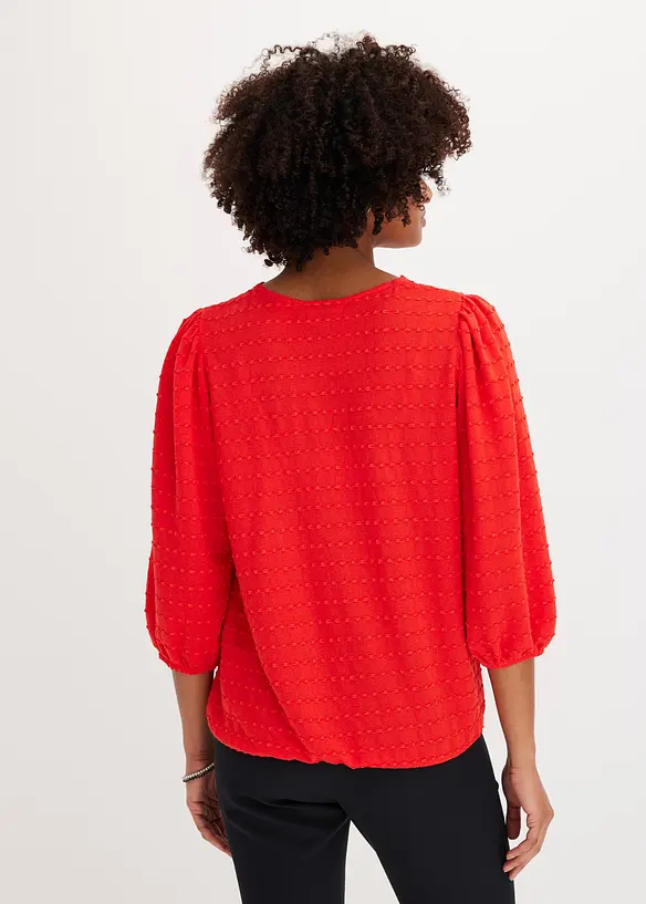 Tunique en jersey textur&eacute;, bonprix