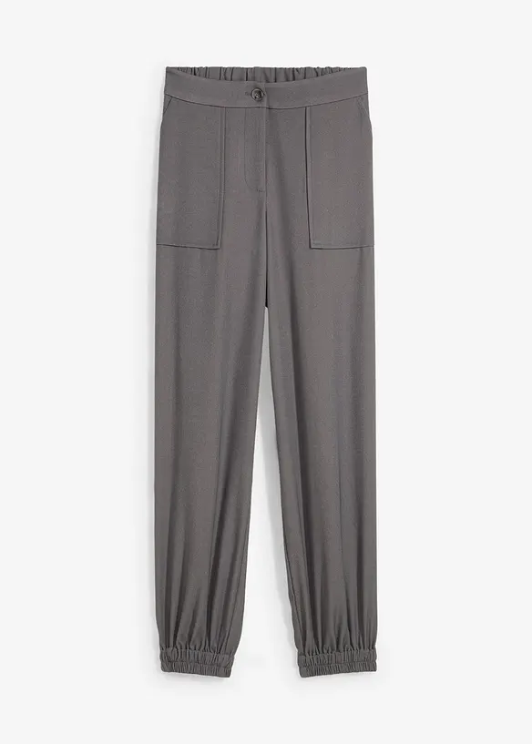 Pantalon à taille élastiquée, bonprix