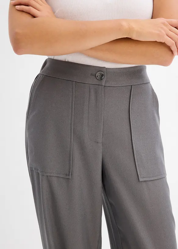 Pantalon à taille élastiquée, bonprix
