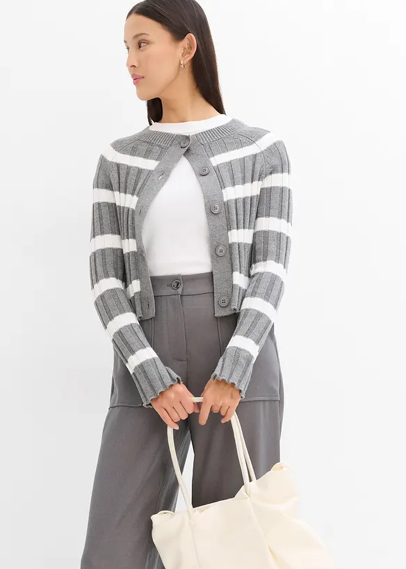 Pantalon à taille élastiquée, bonprix