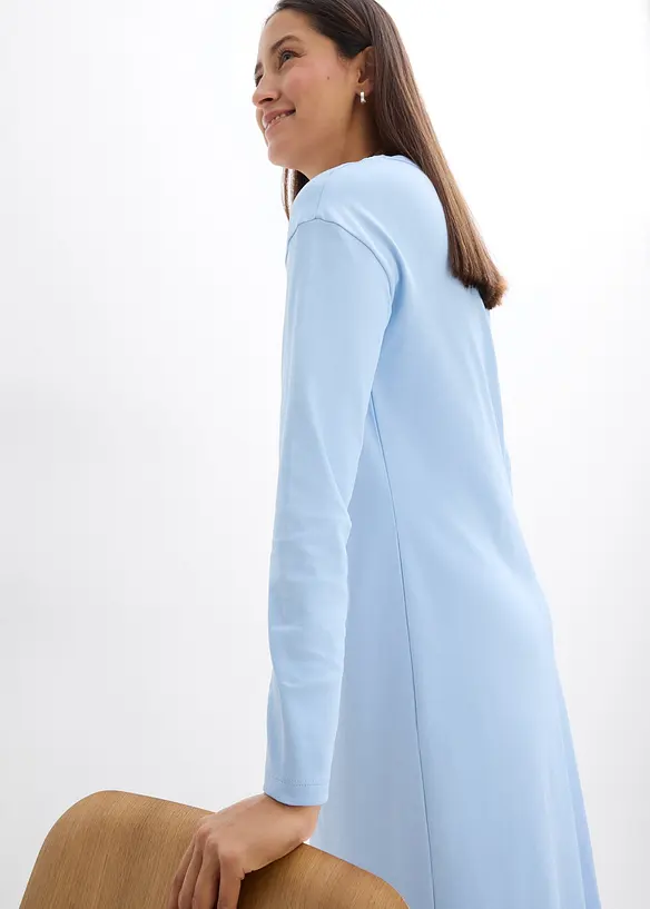 Robe en jersey 100% coton &eacute;pais, bonprix