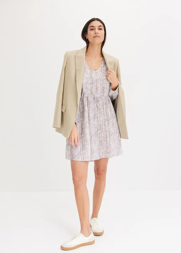 Blazer &agrave; doublure ray&eacute;e, bonprix