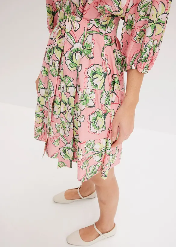 Robe courte en douce viscose mélangée, bonprix