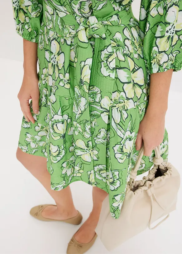 Robe courte en douce viscose mélangée, bonprix