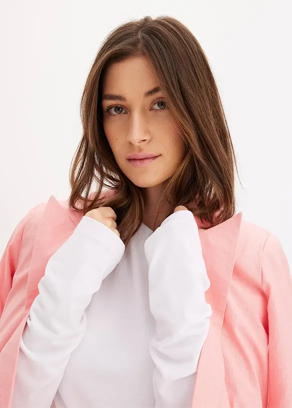 T-shirt épaule découverte avec fronces, bonprix