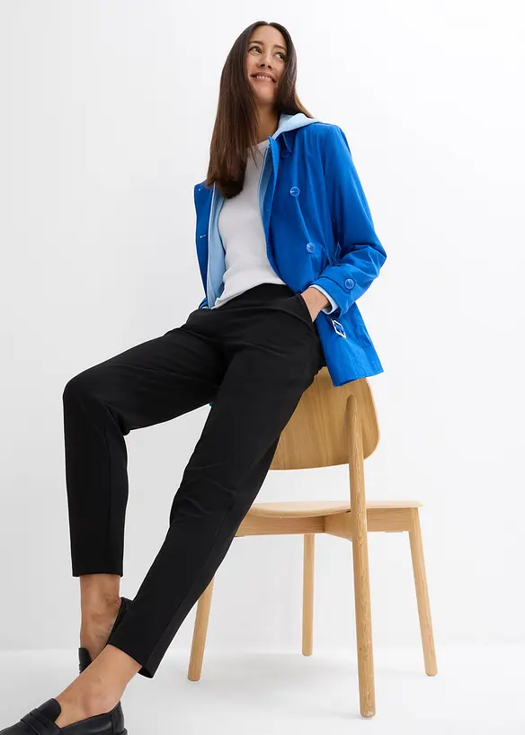 Pantalon en molleton, taille élastiquée, bonprix