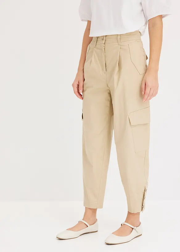 Pantalon cargo ample, bonprix