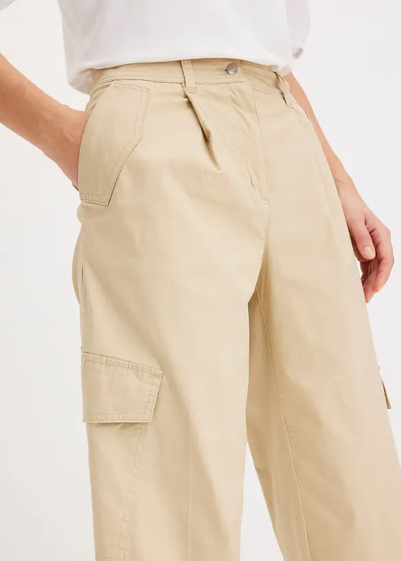 Pantalon cargo ample, bonprix