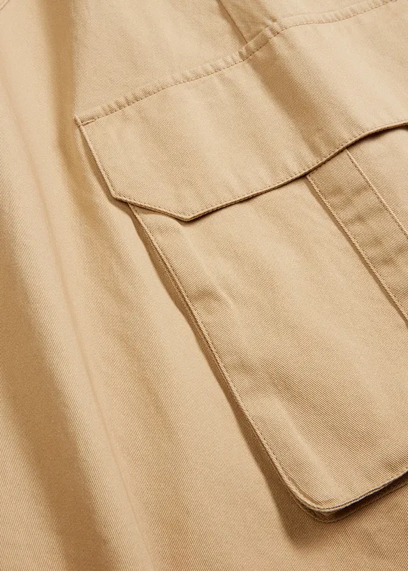 Jupe cargo 100% coton, bonprix