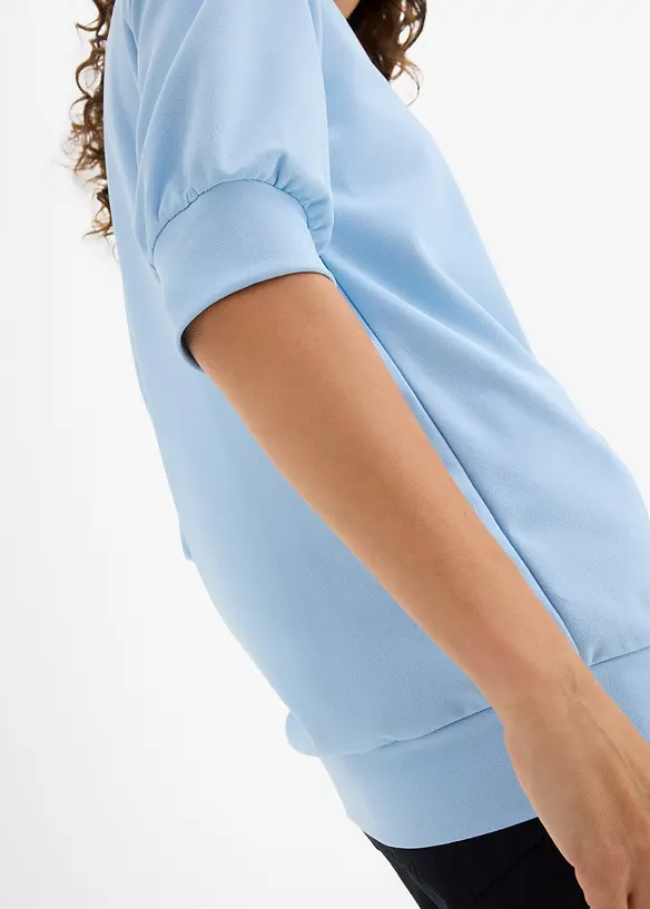 T-shirt ample en mati&egrave;re n&eacute;opr&egrave;ne, bonprix