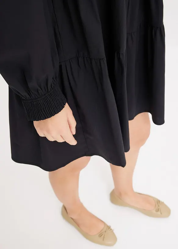 Mini-robe avec volants, bonprix