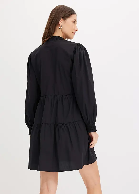 Mini-robe avec volants, bonprix