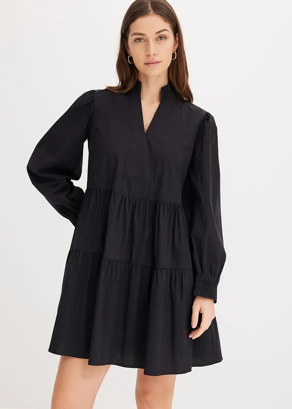 Mini-robe avec volants, bonprix