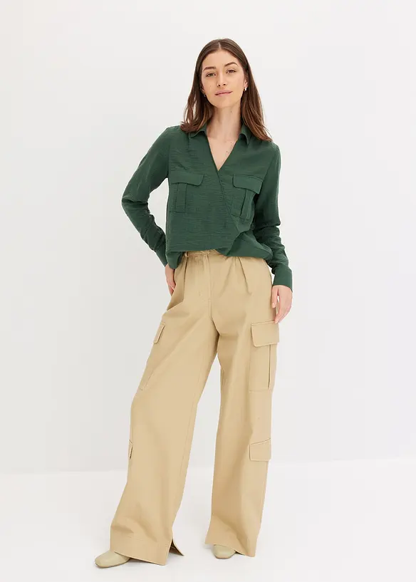 Chemisier, style portefeuille, bonprix