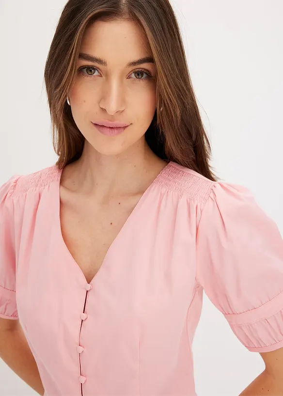Blouse à manches bouffantes, bonprix