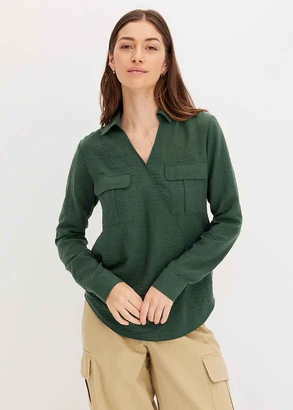 Chemisier, style portefeuille, bonprix