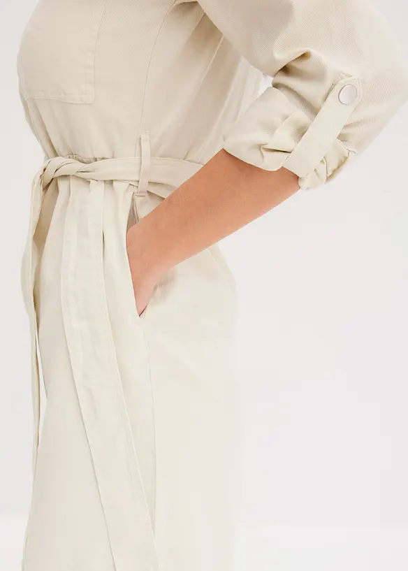 Robe-chemise midi, bonprix