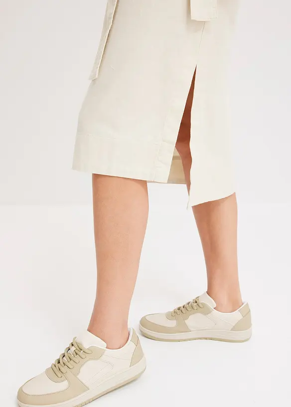 Robe-chemise midi, bonprix