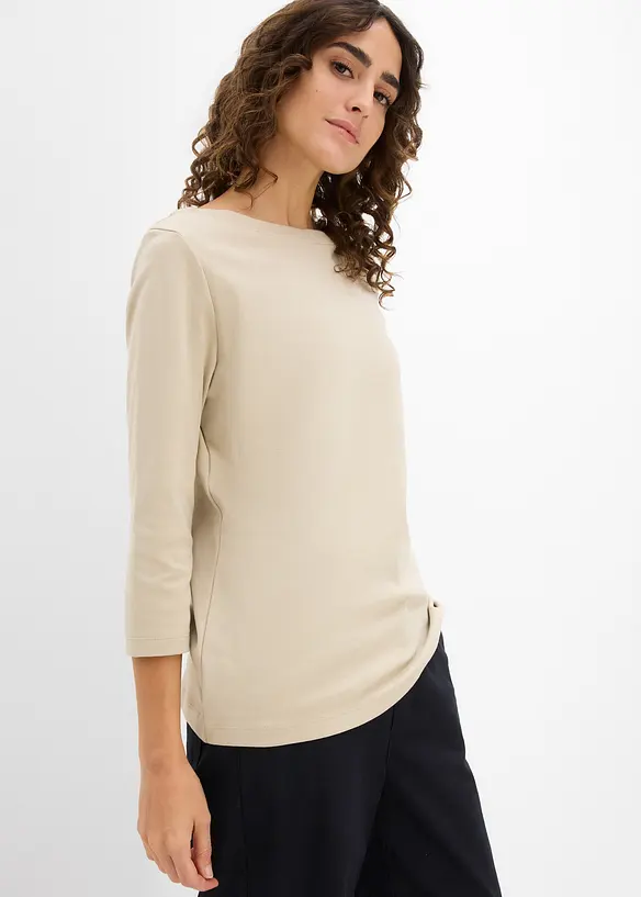 T-shirt &eacute;pais 100% coton, bonprix