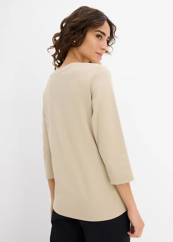 T-shirt &eacute;pais 100% coton, bonprix