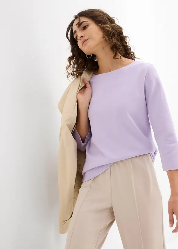 T-shirt &eacute;pais 100% coton, bonprix