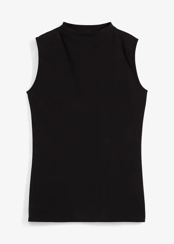 Top en coton élastiqué, bonprix