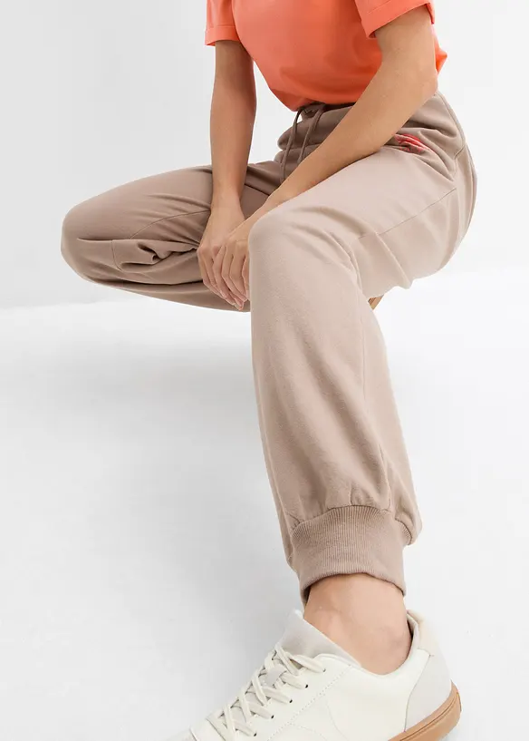Pantalon en molleton rayé, bonprix