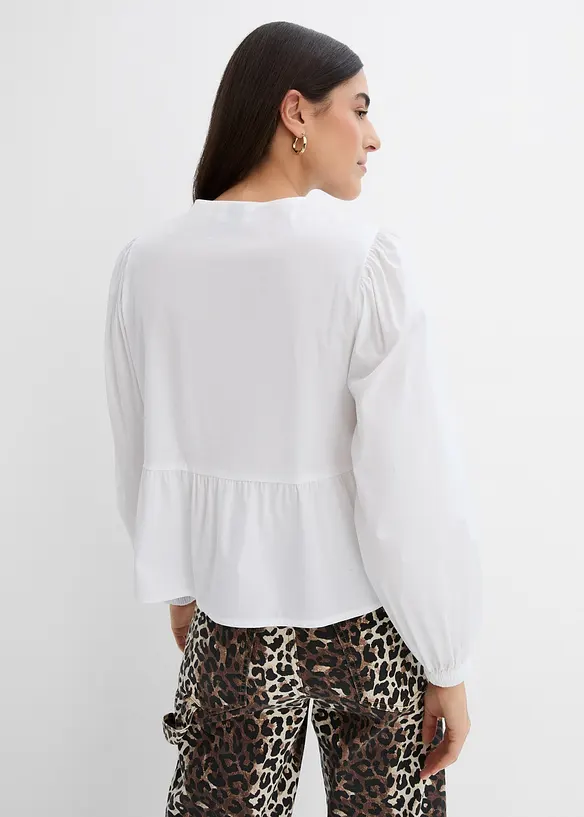 Blouse ornée de nœuds, bonprix