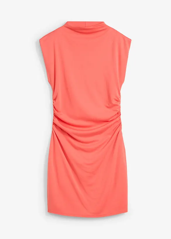 Mini-robe froncée sur le côté, bonprix