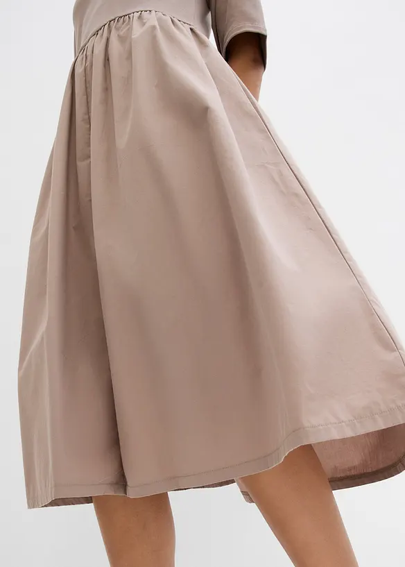 Robe midi 100% coton, bonprix