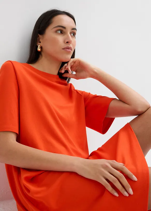 Robe en jersey, coupe trapèze, bonprix