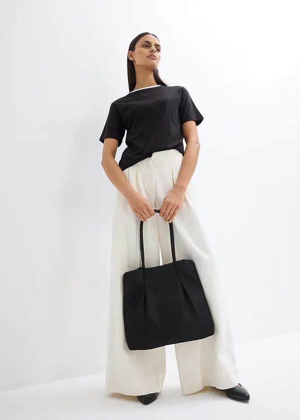 T-shirt avec détail contrastant, bonprix