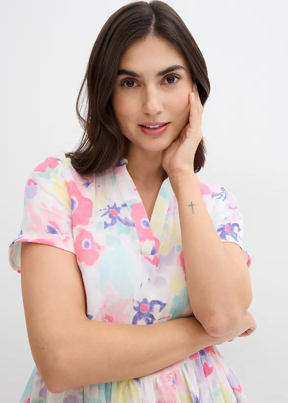 Robe en gaze de coton, bonprix