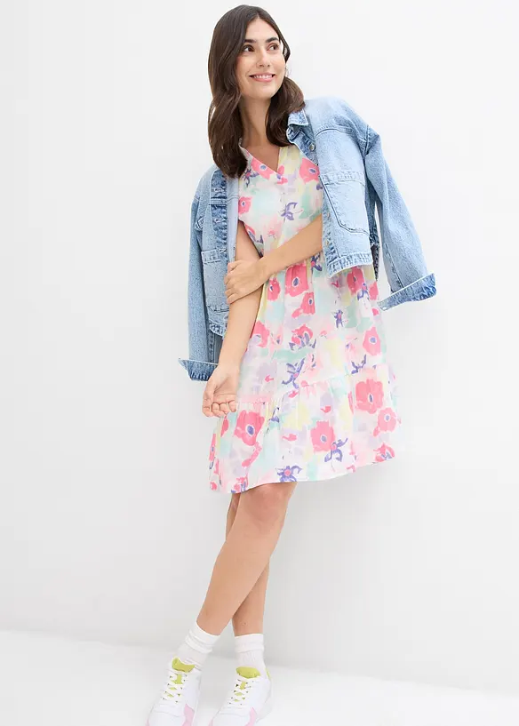 Robe en gaze de coton, bonprix