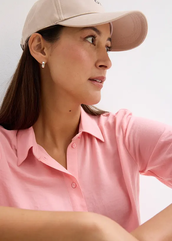 Chemisier boxy en crêpe léger, bonprix