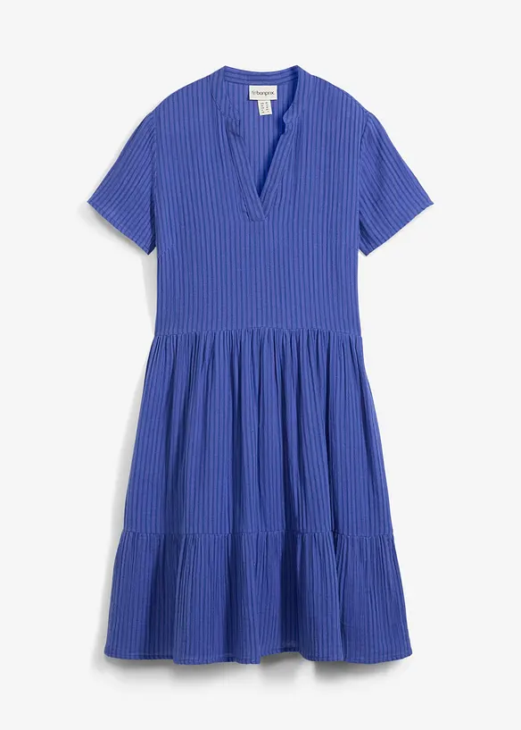 Robe rayée en gaze de coton, bonprix