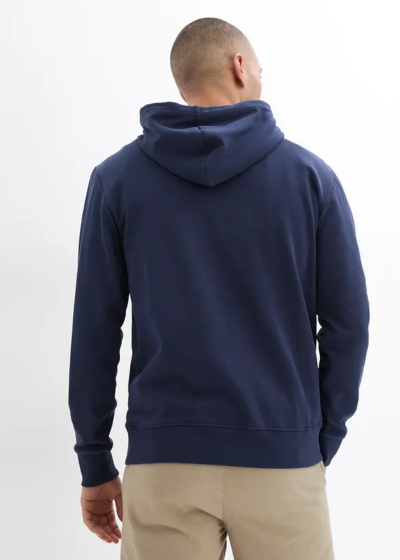 Sweat &agrave; capuche 100% coton, bonprix