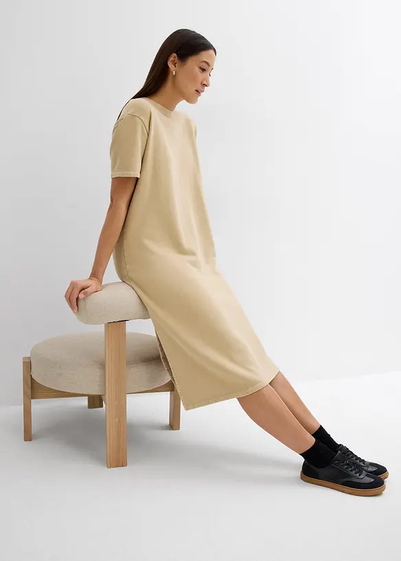 Robe en molleton 100% coton, bonprix