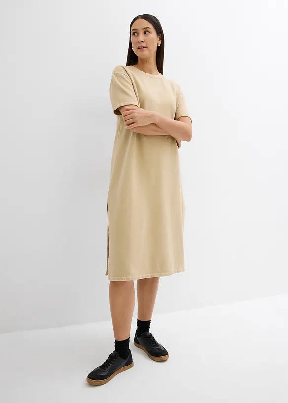 Robe en molleton 100% coton, bonprix