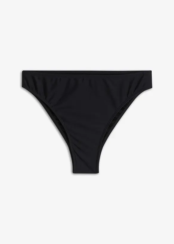 Bas de bikini &agrave; &eacute;chancrure haute, bonprix