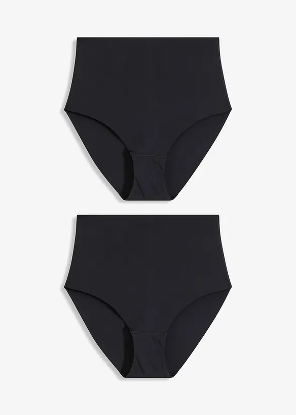 Lot de 2 slips sculptants ultra légers sans coutures, bonprix