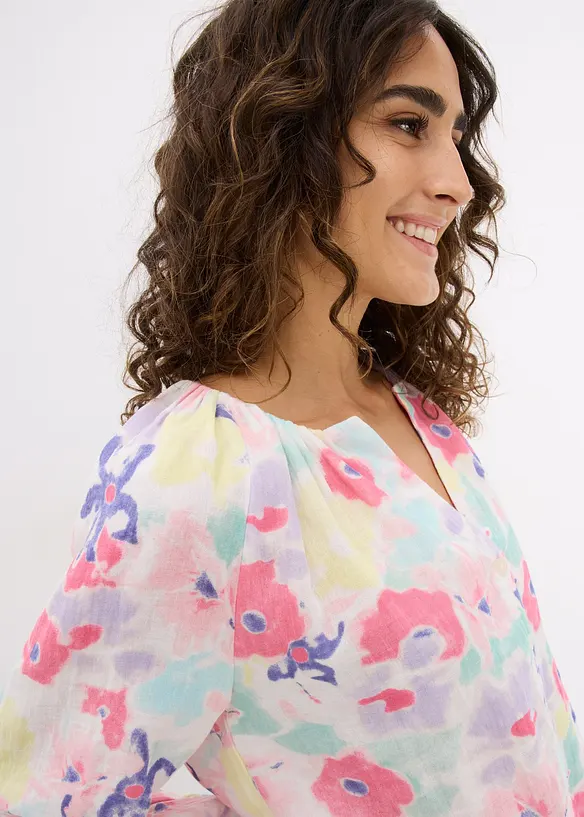 Chemisier en gaze de coton, bonprix