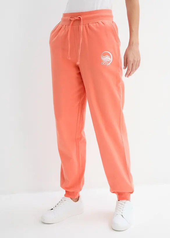 Pantalon en molleton ray&eacute;, bonprix