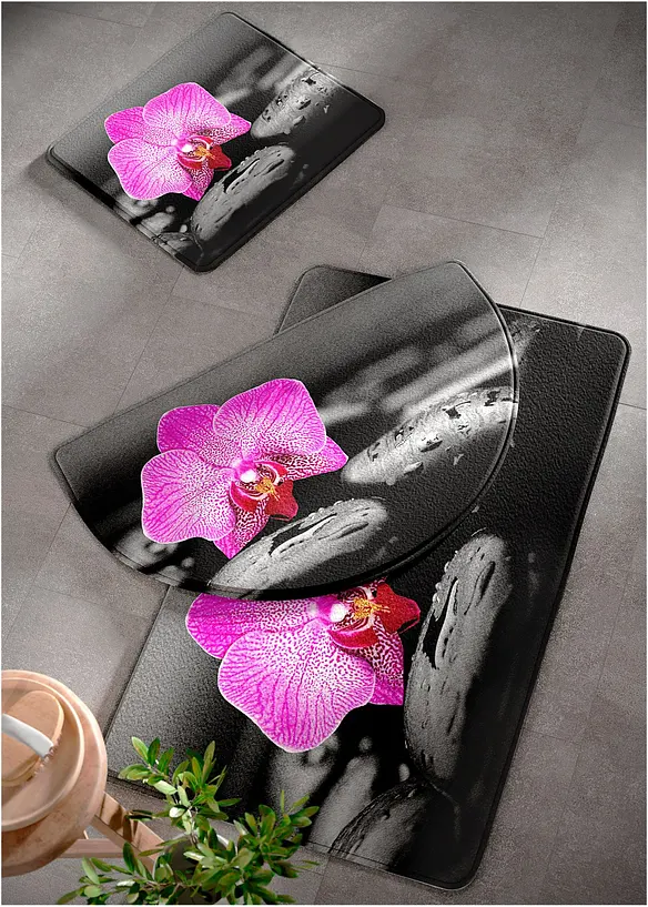 Tapis de bain avec mousse à mémoire de forme, bonprix