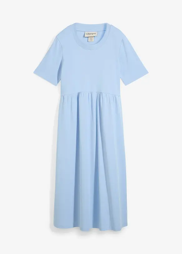 Robe évasée en jersey de coton épais, bonprix