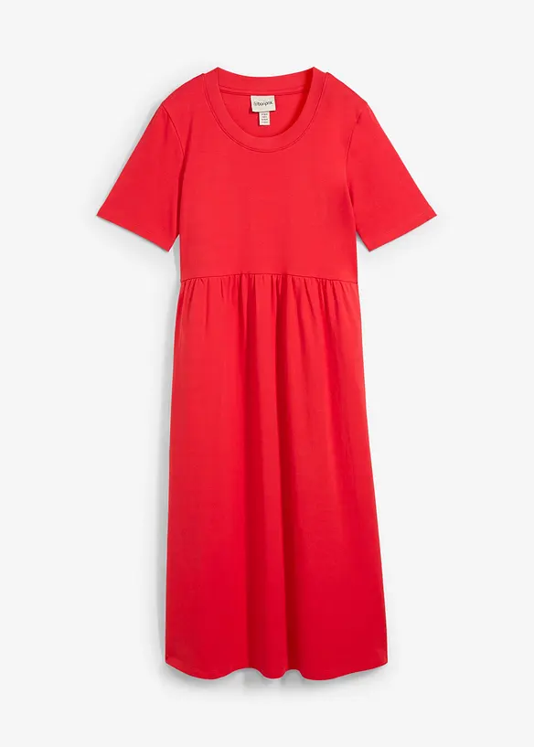 Robe évasée en jersey de coton épais, bonprix