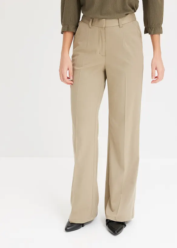 Pantalon à taille élastiquée, bonprix