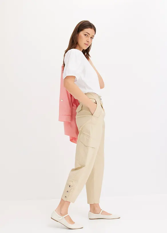 Pantalon cargo ample, bonprix