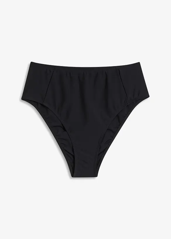 Bas de bikini taille haute, échancré, bonprix