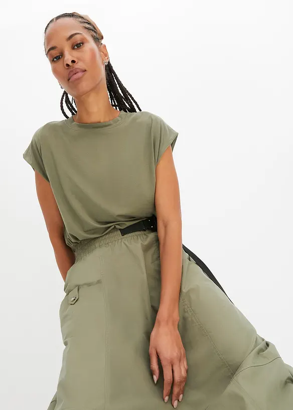 T-shirt en viscose douce, bonprix